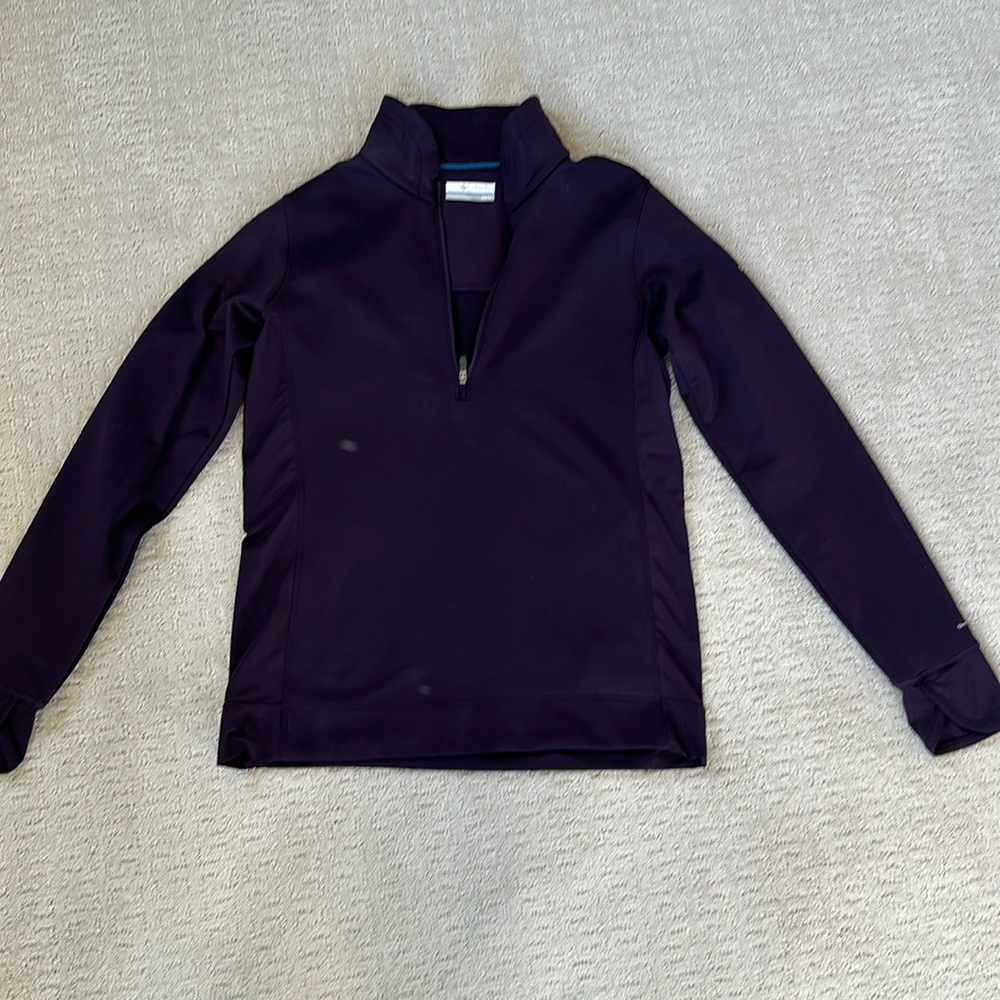 Columbia long sleeve purple size xs